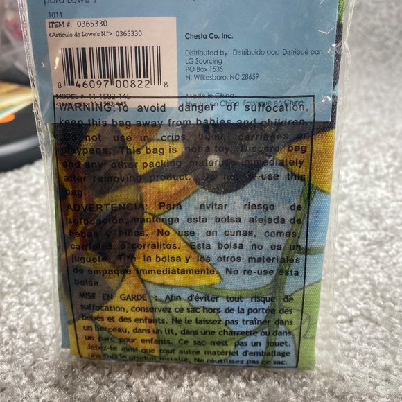 Art Flag Small Garden Flag 12.5in x 18in Sunflowers Birds Fade Resistant Sealed - Picture 8 of 11